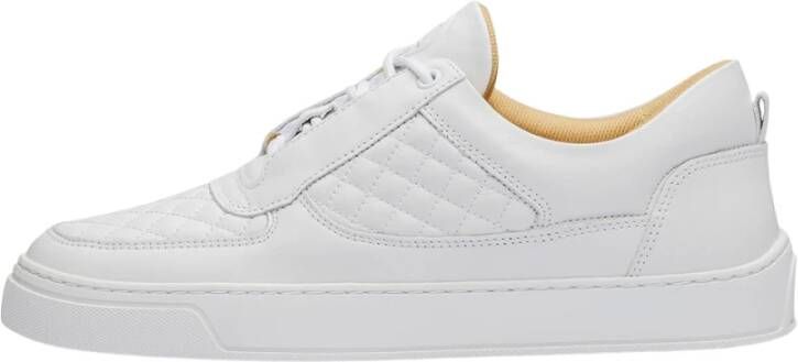 Leandro Lopes Witte Lage Top Sneaker Faisca White Unisex