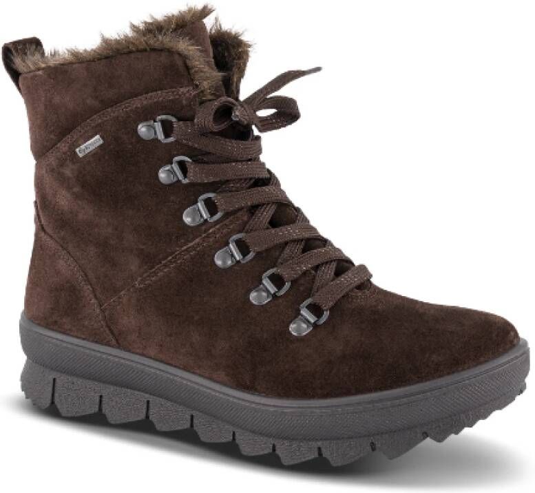 Legero Goretex Ritslaarzen Brown Dames