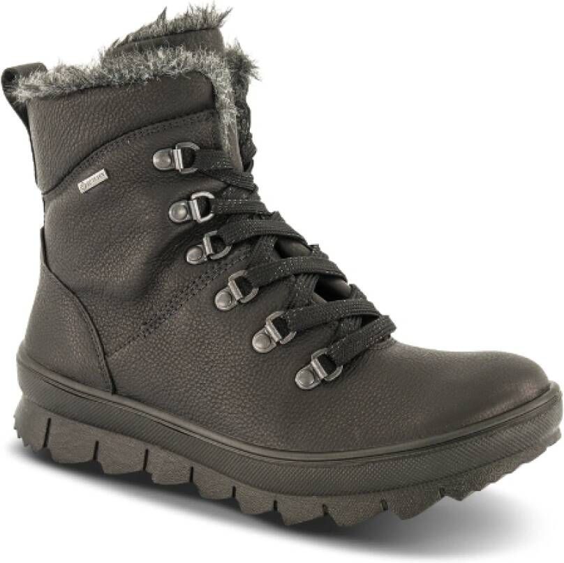 legero Winterlaarzen met Gore-Tex voering Black Dames