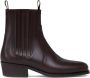 Lemaire Teck Chelsea Boots Brown Heren - Thumbnail 1