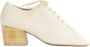 Lemaire Witte Nappa Leren Derbies Beige Dames - Thumbnail 1