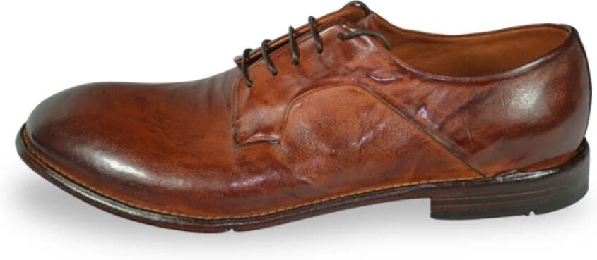 Lemargo Comfortabele Heren Leren Schoenen Cognac Brown Heren