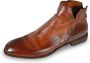 Lemargo Heren leren enkellaars Cognac Brown Heren - Thumbnail 1