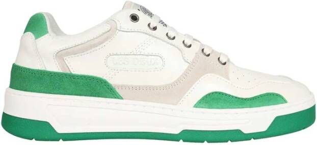 Les Deux Leren lage sneakers White Heren