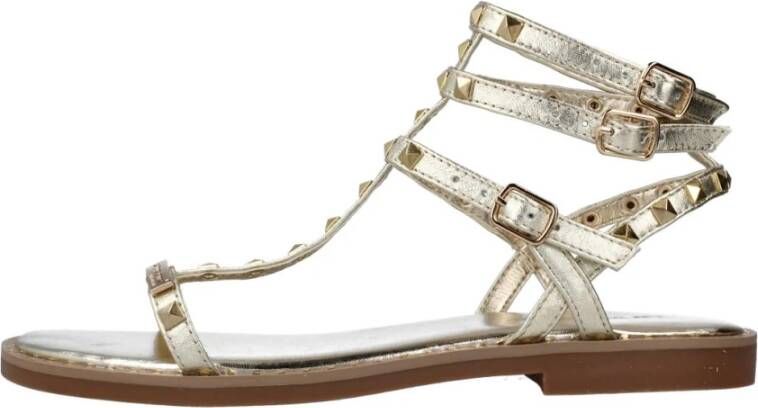 Les Tropeziennes Gouden Sandalen Coralie Collectie Ss24 Yellow Dames