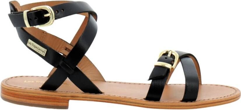 Les Tropeziennes Zand van sandalen 21716 Black Dames