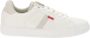 Levi's Heren Sneakers van Kunstleer Vetersluiting White Heren - Thumbnail 1