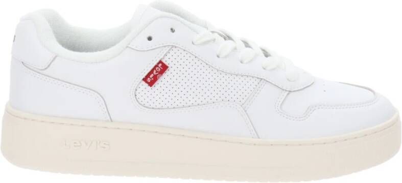 Levi's Sneakers Glide met gaatjespatroon vrijetijdsschoen lage schoen veterschoen