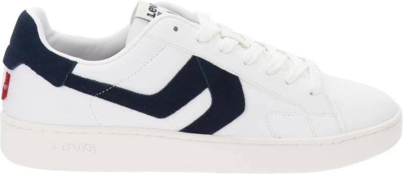 Levi's Sneakers SW met modieuze contrastafwerking vrijetijdsschoen halfhoge schoen veterschoen