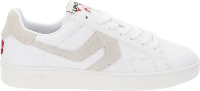 Levi's Leren Heren Sneakers White Heren