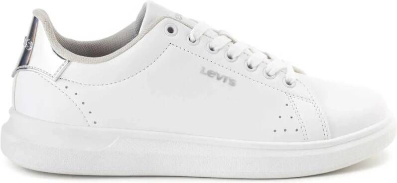 Levi's Sneakers Ellis 2.0 Sneaker Voor Vrouwen Regulier Wit Zilver White Dames