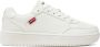 Levi's Paige 235651-794-50 Vrouwen Wit Sneakers - Thumbnail 1