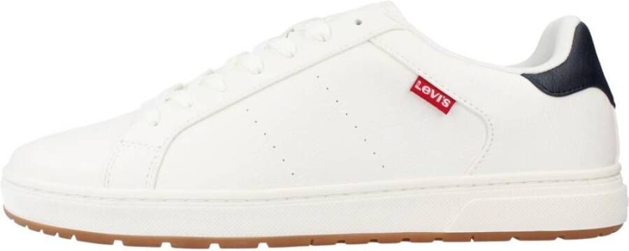 Levi's Stijlvolle Piper Sneakers voor Mannen White Heren