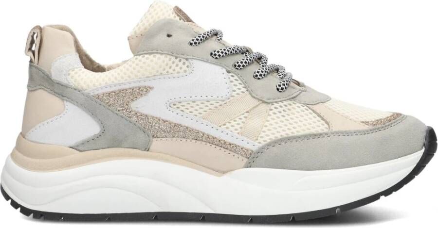 LINA LOCCHI Lage Sneakers Dames Charu-02 Maat: 38 Materiaal: Leer Kleur: Beige