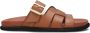 LINA LOCCHI Slippers Dames 765-05 Maat: 36 Materiaal: Leer Kleur: Cognac - Thumbnail 2