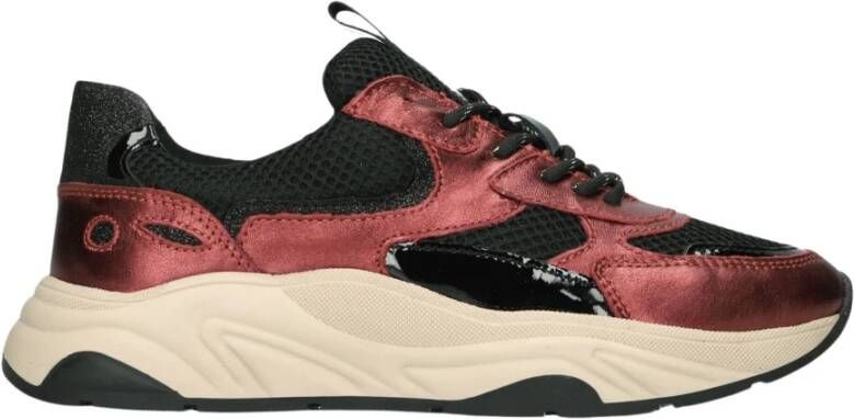 Lina Locchi Dames Sneakers Stijlvol Leer Mesh Multicolor Dames