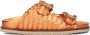 LINA LOCCHI Slippers Dames L1284 Maat: 37 Kleur: Oranje - Thumbnail 1