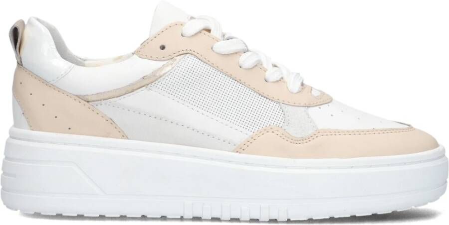 LINA LOCCHI Lage Sneakers Dames Anemone-09 Maat: 41 Materiaal: Leer Kleur: Wit