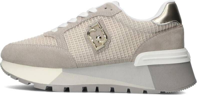 Liu Jo Beige Lage Chunky Sneakers Beige Dames