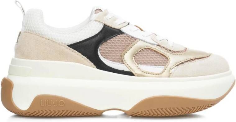 Liu Jo Beige Sneaker Schoenen Noos Beige Dames