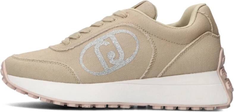 Liu Jo Beige Stijlvolle Sneakers voor Vrouwen Beige Dames