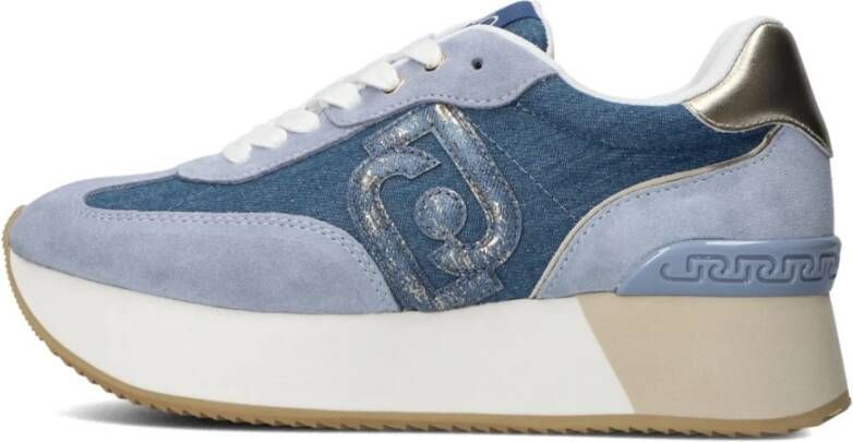 Liu Jo Blauwe Dreamy 02 Lage Sneakers Blue Dames