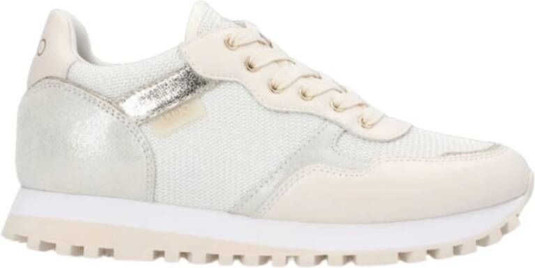 Liu Jo Brighty Mesh Dames Sneakers Beige Dames