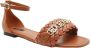 Liu Jo Casual Camel Leren Dames Sandalen Brown Dames - Thumbnail 1