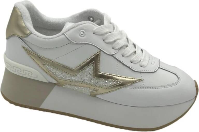 Liu Jo Dromerige 03 Witte Damessneakers White Dames