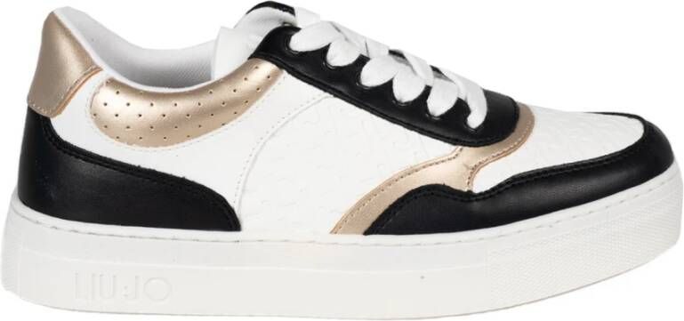 Liu Jo Metallic Sneakers met Aangepaste Binnenzool White Dames