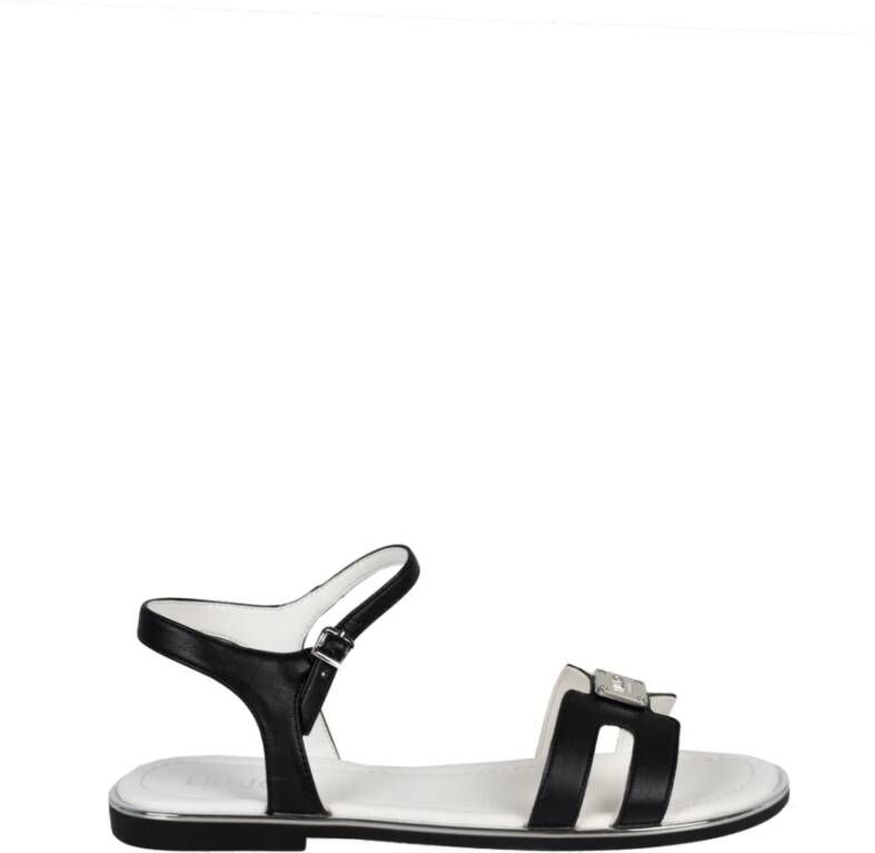 Liu Jo Originele Sandalen met Ronde Neus Black Dames