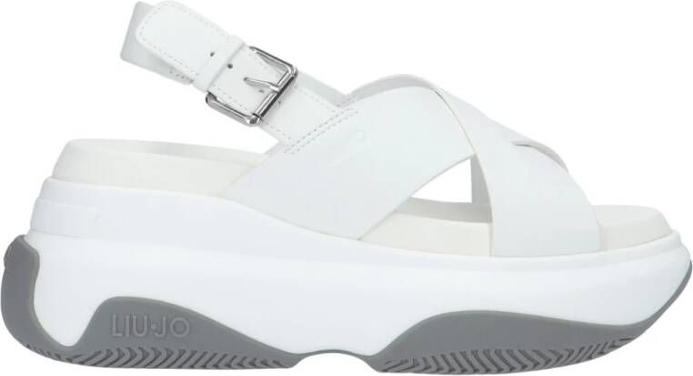 Liu Jo Flat Sandals Wit Dames