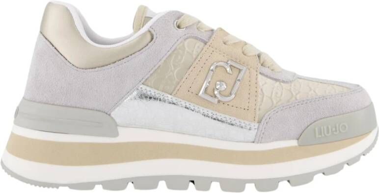 Liu Jo Geweldige Sneaker Grijs Stijlvol Multicolor Dames