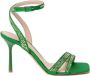 Liu Jo Glam Rhinestone Sandalen Groen Dames - Thumbnail 1