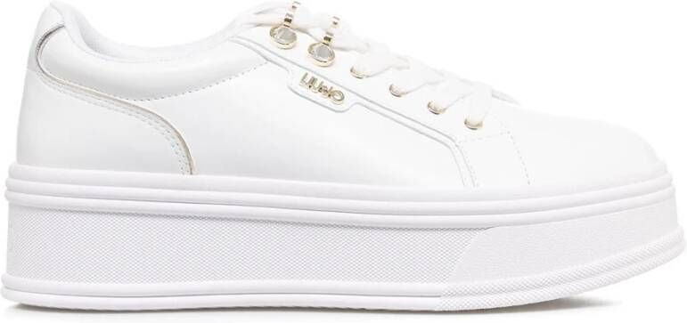 Liu Jo Glamoureuze Platform Sneaker Selma 11 White Dames