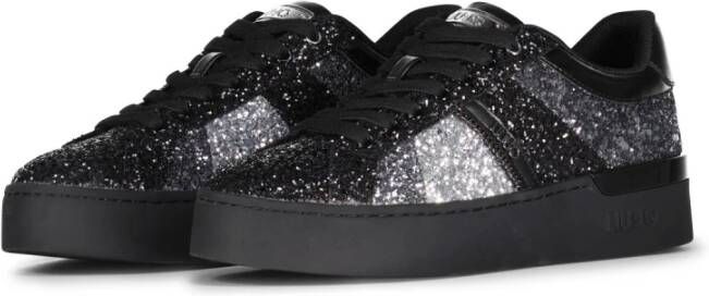 Liu Jo Glitter Sneaker Silvia Highlight Black Dames