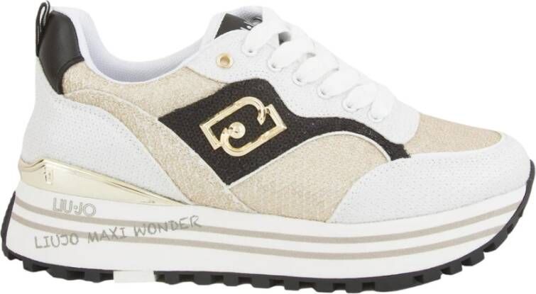 Liu Jo Gouden Sneaker Multicolor Dames