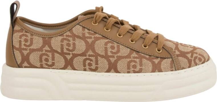 Liu Jo Ivory Sneaker Schoenen Brown Dames