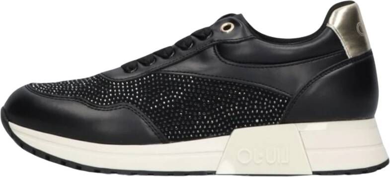 Liu Jo Johanna 02 Zwarte Lage Sneakers Black Dames