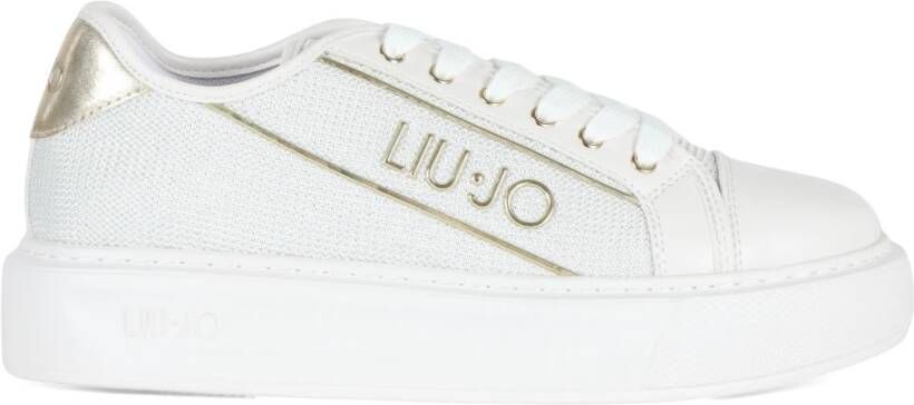 Liu Jo Kylie Sneakers van Stof en Eco-leer White Dames