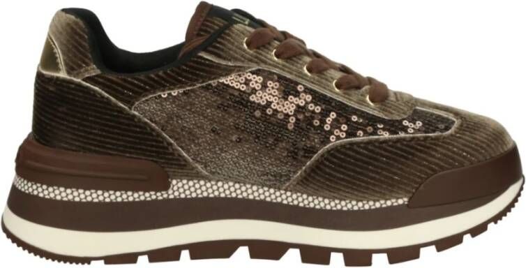 Liu Jo Lage Sneakers Brown Dames