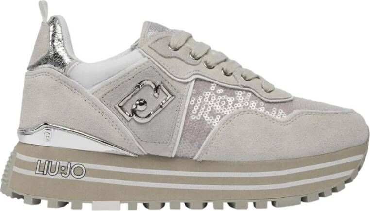 Liu Jo Lage Sneakers van Synthetisch Leer White Dames