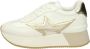 Liu Jo Witte Leren Sneakers met Gouden Details White Dames - Thumbnail 1