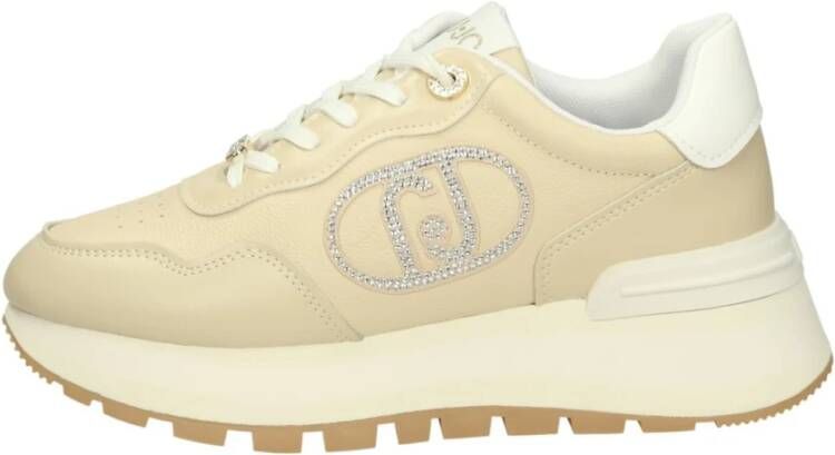 Liu Jo Beige Sneakers Modern Trendy Comfort Beige Dames