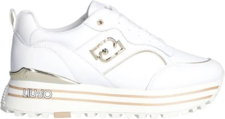 Liu Jo Lage Top Sneakers White Dames