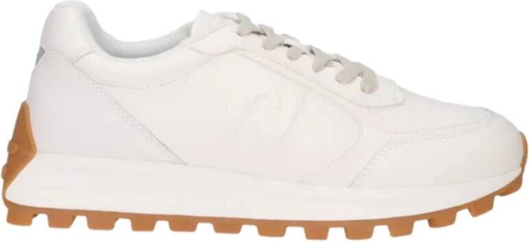 Liu Jo Witte Minimalistische Sneakers White Heren