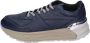 Liu Jo Leren Heren Sneakers Blue Heren - Thumbnail 1