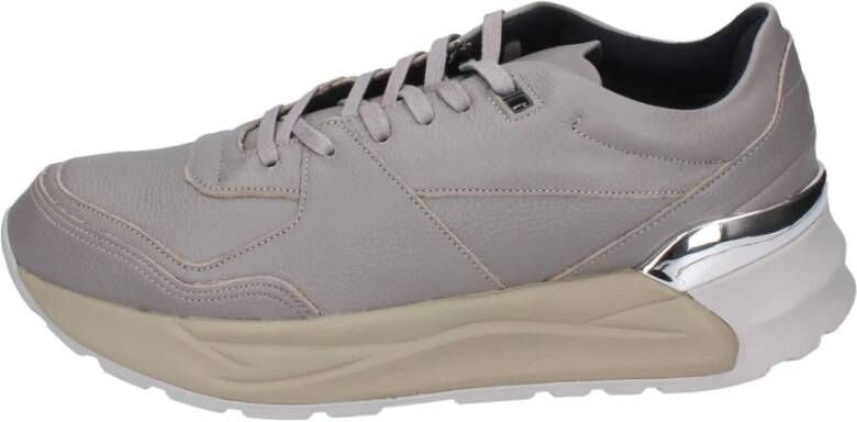 Liu Jo Leren Heren Sneakers Gray Heren