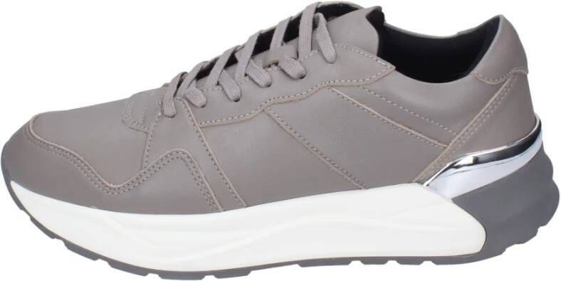 Liu Jo Leren Heren Sneakers Gray Heren