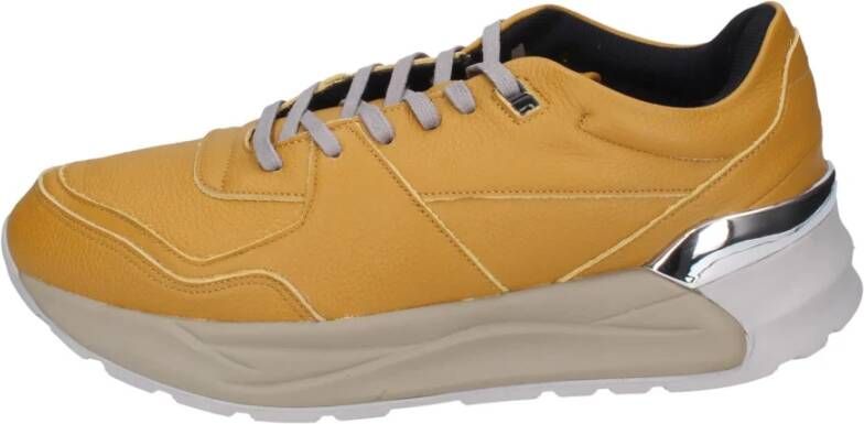 Liu Jo Leren Heren Sneakers Yellow Heren